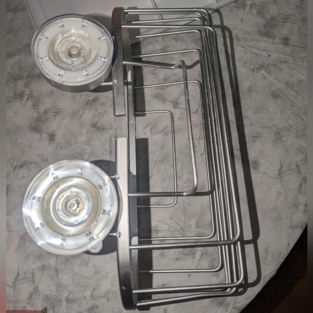 🤍Shower rack suction cup